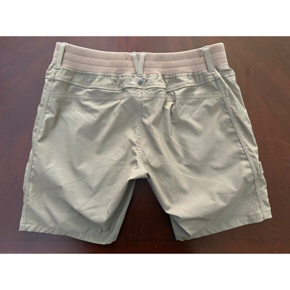 Athleta Shasta Quick Dry Utility Hiking Shorts in Tan Size 8 - Picture 3 of 10